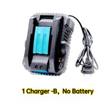 100% NEW BL1830 18V 6000mAh Battery and Charger for Makita 18V Battery Rechargeable Replacement BL1840 BL1850 BL1860 BL Tools