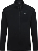 Pioneer Camp Mens Grid Fleece Jacket Full Zip Up Professional Mid Layer Outdoor Winter Thermal Sweatshirt with Chest Pocket