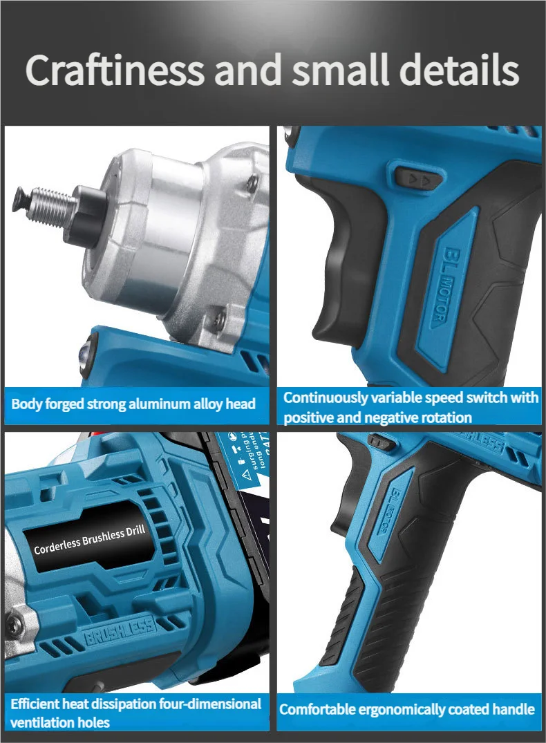 Brushless Cordless Mixer for Makita 18V Battery Industrial Concrete Mixer Drill for Thinset, Nail Mud, Ice, Heavy Duty Tool