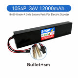 36V Lithium Battery Pack 10S4P 12Ah 14Ah 18650 Grade-A Cells 500W-1000W Built-in BMS for Kugoo M2 M2 Pro M2+ Electric Scooter