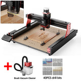 Twotrees 3-Axis/4-Axis CNC Router Milling Cutting Machine TTC450 PRO  Jewelry Engraver For Wood Acrylic PCB PVC MDF Metal