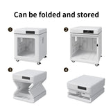 100L Foldable Pet Dog Dryer, 360° Efficient Automatic Quiet Box With Smart Temperature Control, Ideal For Cats Dogs