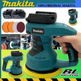 Makita Polisher  Rechargeable Cordless Car Polisher 8 Gears Adjustable Auto Electric Waxing Sanding Sealing Glaze Tool