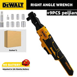 DeWALT Right Angle Electric Wrench Truss Lithium Battery Torque Ratchet Wrench Stage Mount Suitable for DeWALT 20 Volt Batteries