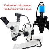 1080P Dental Operating Microscope Portable Surgical Microscope/endodontic Microscope With Camera Zoom Objective 3.35X-22.5