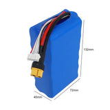 22.2V/25.2V/18V 8000mAh 10C High-rate Drone Lithium Battery Pack XT60/XT90/T Plug Can Be Customized