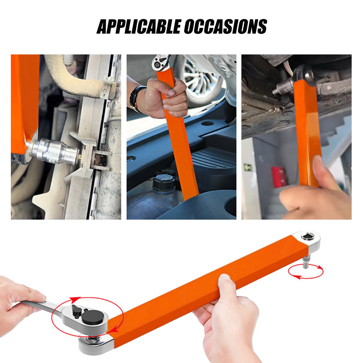 Professional Drive Ratchet Wrench Household Multifunctional Repair Tool