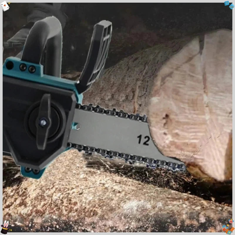 Makita 600W Handheld Brushless Woodworking Chainsaw Power Tool 12-inch Cordless Blue Electric Chainsaw For Makita 18/20V Battery