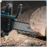 Makita 600W Handheld Brushless Woodworking Chainsaw Power Tool 12-inch Cordless Blue Electric Chainsaw For Makita 18/20V Battery