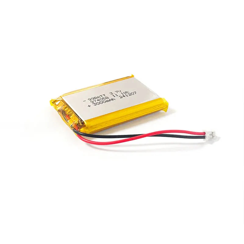 10 Pcs 974058 104060 104058 3000mAh Lithium Battery 3.7V Lipo Polymer Battery for GPS Navigator Aeromodelling Bluetooth Speaker