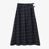 AS AW26 Fashion Plaid slip dress match knit wide-rib cardigan Knit mockneck top woman clothes