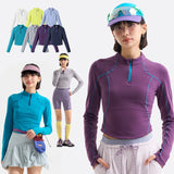 Lightweight Quick Dry Slim Long Sleeve T-shirt Women Yoga Outdoor Fitness Sports Skin T Shirts Girl Y2k Streetwear Tshirt Tops