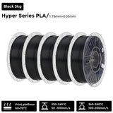 Creality Hyper PLA RFID Filament 1.75mm 1KG High-speed Printing Comes with A Built-in Chip To Recognize Colors for K2 Plus Combo