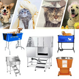 Multifunctional Electric Lifting Stainless Steel Dog Shower Spa Tub Salon Relaxing Comfortable Grooming for Dogs and Cats