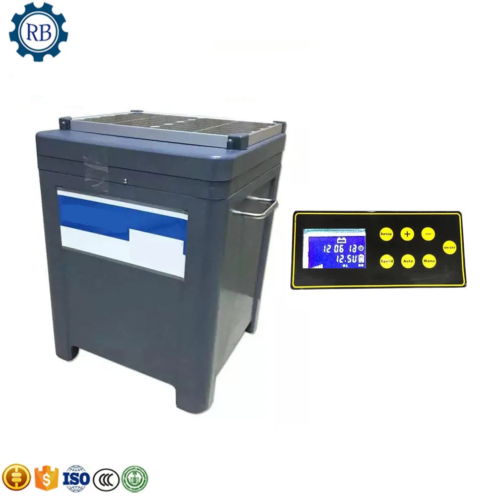 Industrial Solar Shrimp Feed Machine Auto Feeder Fish Factory Cheap Price Automatic Koi Fish Pond Feeders