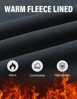 Pioneer Camp Men's Fleece Lined Outdoor Hiking Pants Insulated Waterproof Warm Softshell Windproof Work Pant