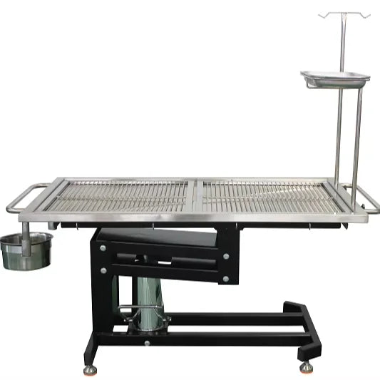 Stainless Steel Pet Hydraulic Operating Table for Animal Use Veterinary Hospital or Pet Shop