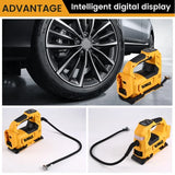 DeWALT 18V 20V Cordless Portable Air Pump Tire Inflator Electric Compressor For Car Motorcycle Bike Rechargeable Power Tool