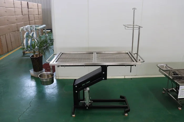 Stainless Steel Pet Hydraulic Operating Table for Animal Use Veterinary Hospital or Pet Shop