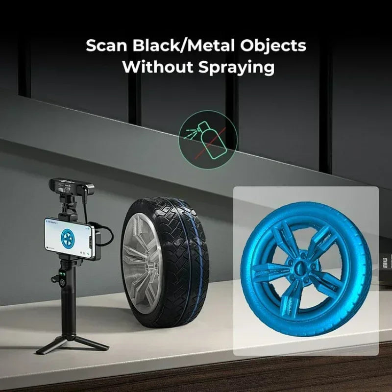 Creality CR-Scan Ferret Pro 3D Scanner Handheld Anti-shake Tracking WiFi6 24-bit full-color Wireless Scanning 0.1mm Accuracy