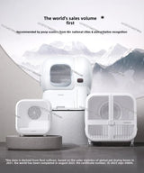 Smart cat toilet, automatic cat litter box, oversized version 2.0, automatic sand replenishment, one-click cleaning, automatic
