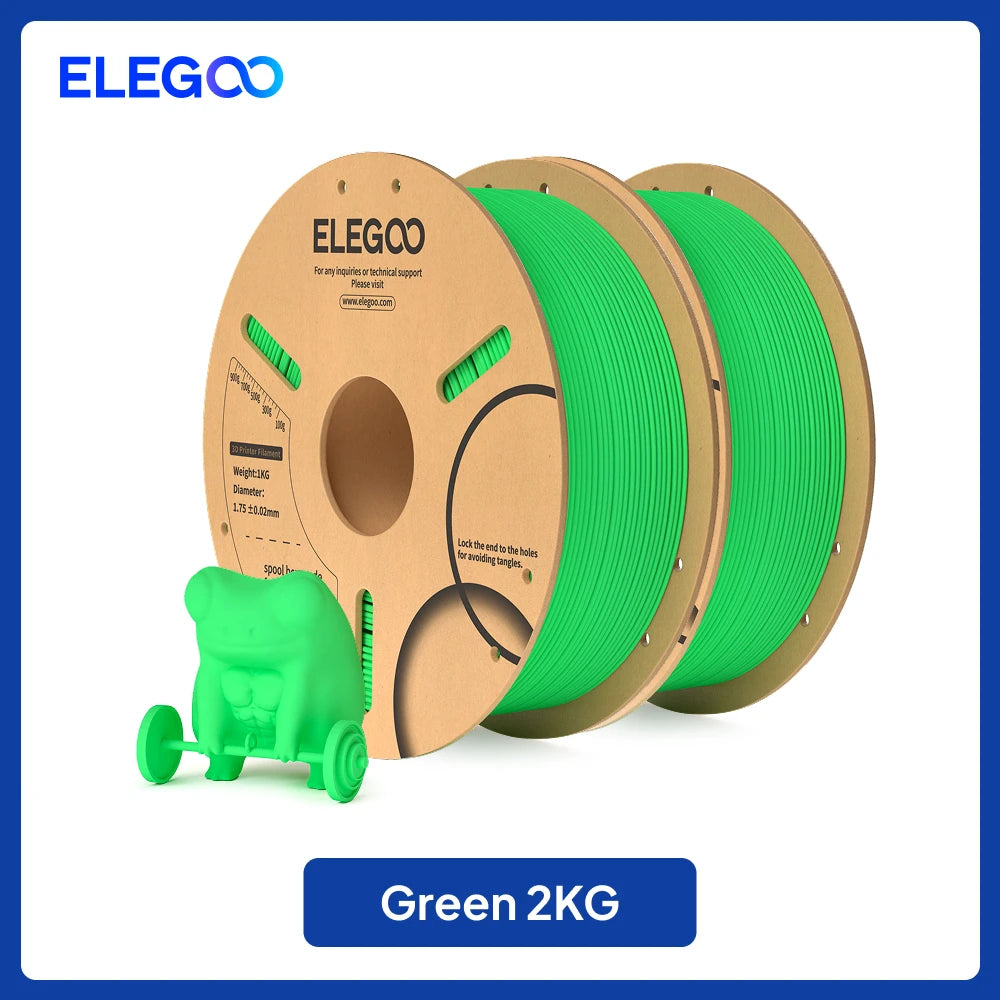 ELEGOO PLA Filament 10KG 1.75mm Plastic 3D PLA for 3D Printer Filament for FDM 3D Printer Elegoo