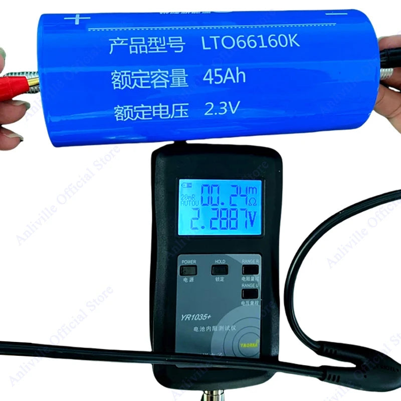 Yinlong 66160 12V 35Ah 40Ah 45Ah Lithium Titanate Battery LTO Suitable for 13.8V Car Start Portable Handheld Transparent Case