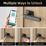 Viladepot Smart Lock Fingerprint Door Lock App Control Passcode Unlock Electronic Touchscreen Keypad
