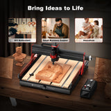 Twotrees 500W CNC Router TTC6050 CNC Engraver DIY Woodwork 600x500mm Laser Engraving Machine For Wood PVC PCB Glass DMF Metal