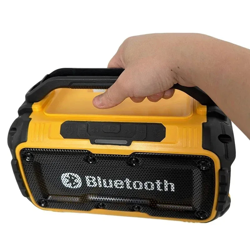 Dewalt Bluetooth compatibleSubwoofer WirelessElectric Stereo LoudspeakerWaterproof Portable Speaker forOutdoor Construction Site