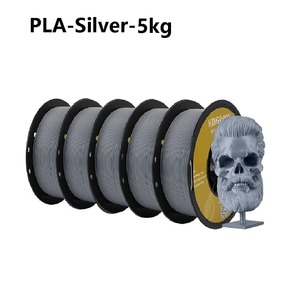 KingRoon 5KG 10KG PLA PETG Filament 1.75mm 3D Printer Plastic No Bubble Spool 3D Printing Materials for 3D Printers