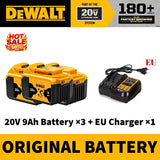 DEWALT 100% Original 20V 5AH Power Tool Battery 60V 9AH Flexvolt Battery Charger Combo DCB206 DCB205 DCB202 DCB609 DCB200 DCB184