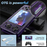 R36H Retro Game Console Handheld Video 3.5 Inch IPS Screen 20000+ Games Portable Pocket Player Horizontal R36S Arkos System