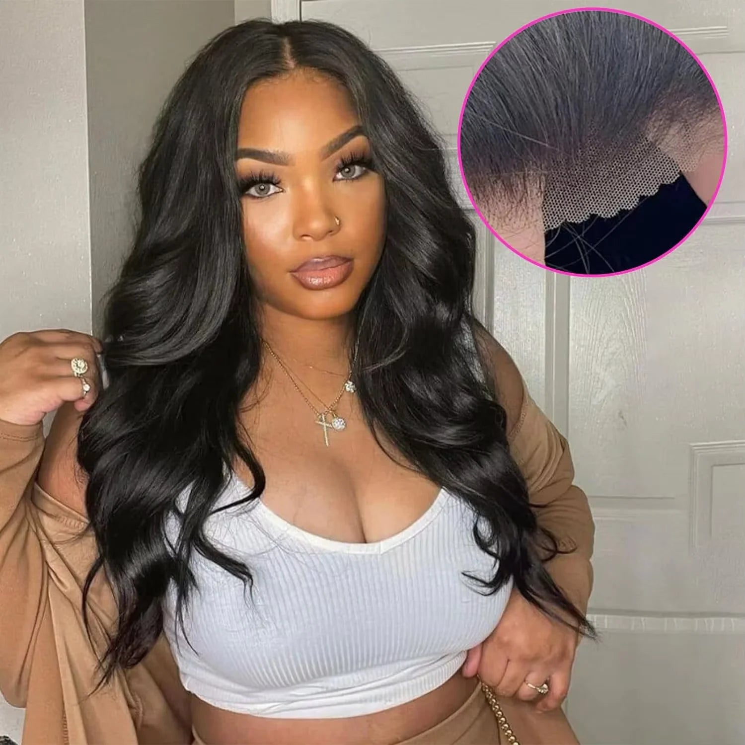 Wear Go Glueless Wig Body Wave Human Hair Wigs 30 32 Inch 4x4 5×5 HD Lace Closure Wig Pre Plucked Pre Cut Human Hair Wigs