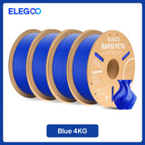ELEGOO 4KG/5KG/10KG 1.75mm Rapid PETG Filament