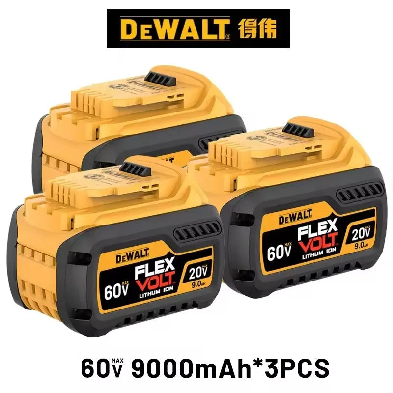100% Original 20V 6.0Ah MAX Battery Power Tool Replacement For DeWalt DCB184 DCB181 DCB182 DCB200 20V 5A 6A 18Volt 20v Battery.