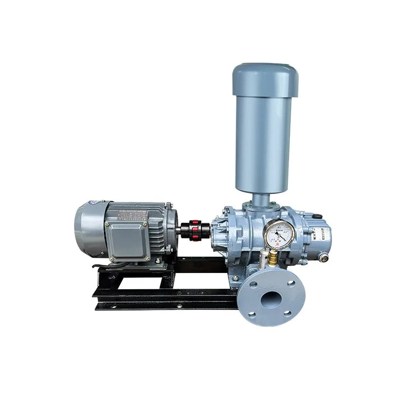 Intelligent Frequency Conversion Three-leaf High-pressure Roots Air Pump Aerator Blower Oxygen Pump Special for Fish Ponds