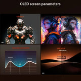 Retroid Pocket 5 Handheld Game Console 5.5'' AMOLED Screen Android13 Joystick RGB Lighting Effect Active Cooling Video Games