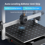ANYCUBIC Kobra 3 Max Combo FDM 3D Printer Up to 600mm/s Maximum Print Speed Massive Build Volume 500*420*420mm Smart APP Control