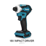 Makita Impact Driver DTD171 Brushless Rechargeable Screwdriver Drills Cordless Power Tools 18V BL Motor Bare Tool Unit Tools