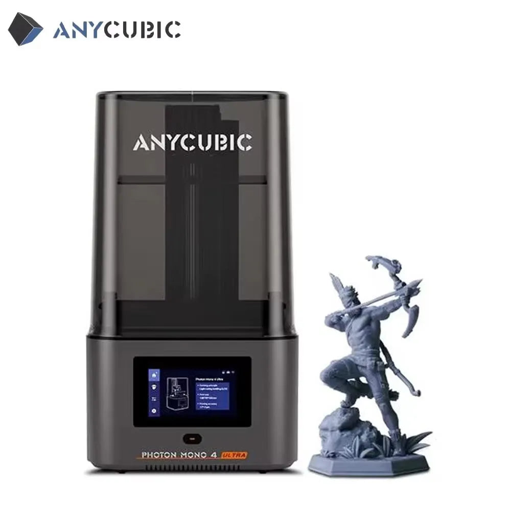 ANYCUBIC  Photon Mono4 Ultra 10K Resin 3D Printer 7" HD Mono Screen and COB Light Source 3D Printing Size 236x231x430mm