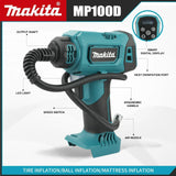 Makita DYS60 Automatic Cordless Inflator: Electric Air Pump,Car Tire Handheld Air Compressor, Compatible with Makita 18V Battery