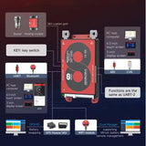 Daly Smart BMS LiFePo4 Li-Ion 18650 Battery 16S 48V BMS 3S 8S 12S 24S 12V 24V 36V 60V 30A 60A 80A 100A 150A 200A 250A 500A