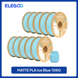 ELEGOO Multiple-Color Matte PLA Filament 1.75mm 2KG/4KG/5KG/10KG For EU US