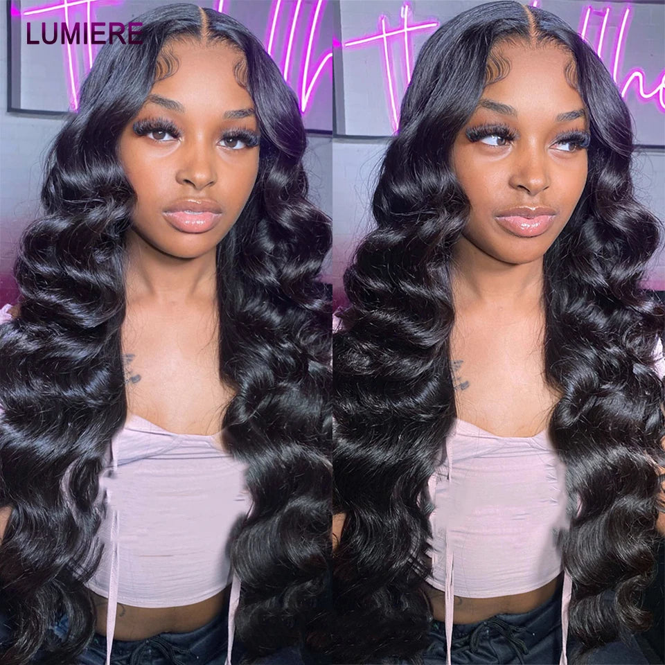 30 40 inch Loose Deep Wave Bundles Brazilian Raw Human Hair Weave Bundles 1/3/4 Bundle Deals Human Hair Extensions For Women