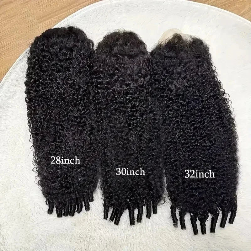 7x5 Burmese Curly Glueless Wigs Human Hair 250% Permium 13x6Deep Wave Lace Front Wigs Pre Bleached Deep Curly Lace Wig For Woman