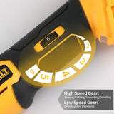 DEWALT Brushless Oscillating Multi-Tool Rechargeable Quick Blade Change for Sanding Trimming Grinding Cutting Jobs