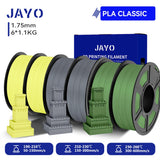 JAYO 3D PETG/ High Speed Matte PETG / PLA Classic Printer Filament 1.75mm 3D Printer Filament 6.6KG Neatly Wound PETG for 3D