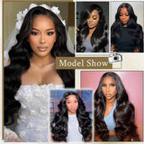 Unprocessed Peruvian Body Wave Human Hair Bundles With Closure Frontal Invisible Melt Skin 4x4 5x5 13x4 HD Lace 3 4 Bundle Weave