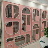 Cat villa cat house household solid wood interior cabinet house free space cat climbing frame integrated cage
